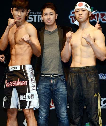 윤형빈(왼쪽)이 6kg 감량에 성공했다. / 스포츠서울 DB