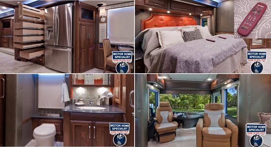 최근 유튜브에 최고급 럭셔리 캠핑카의 영상이 올라와 눈길을 끌고 있다./유튜브 영상 캡처