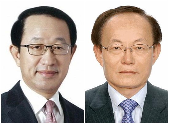 GS그룹은 13일 하영봉 전 LG상사 사장(왼쪽)을 GS E&R 사장으로 내정했고 LS그룹은 신용삼 LG유플러스 사장을 사외이사로 영입한다고 14일 공시했다./GS, LS 제공