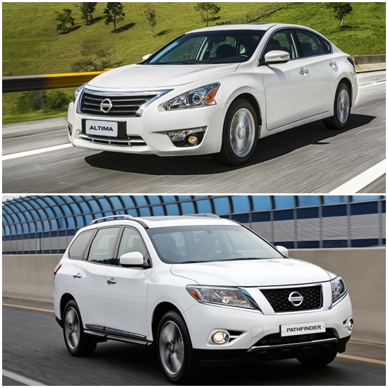 미국 자동차 전문 평가 기관 켈리 블루 북은 닛산의 알티마와 패스파인더를 2014 베스트 패밀리카로 뽑았다./닛산 제공