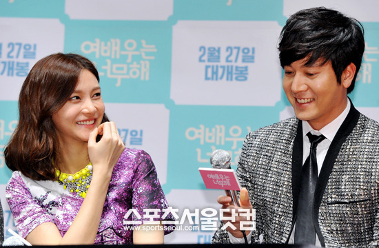 여배우는 너무해로 호흡을 맞춘 차예련(왼쪽)과 조현재./김슬기 인턴기자