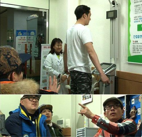 1박2일 김주혁 뒤태가 누리꾼들의 눈길을 끌고 있다. / KBS