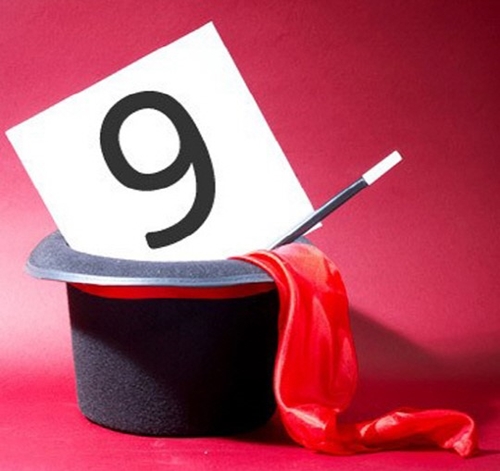 숫자 9의 놀라운 마법이 시선을 모으고 있다. /온라인 커뮤니티