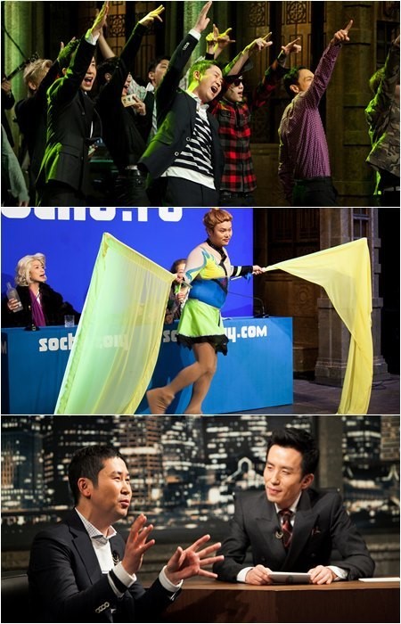 SNL코리아 시즌5는 기존의 노골적인 19금 개그 코드를 줄이고 풍자와 다양성을 살린 소재로 변화를 시도했다. / CJ E&M 제공