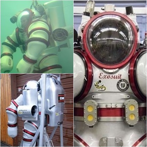 해저 아이언맨 슈트 사진이 공개됐다. / 온라인 커뮤니티