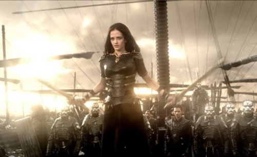 에바그린이 300 속편 속 격렬한 정사신 에피소드를 공개했다. / 영화 300:제국의 부활 스틸컷