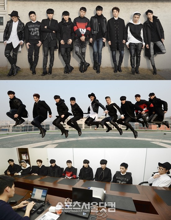 그룹 알파벳은 팀의 장정으로 9명의 멤버만큼 다양한 매력을 가진 것이라고 말했다. /최진석 기자