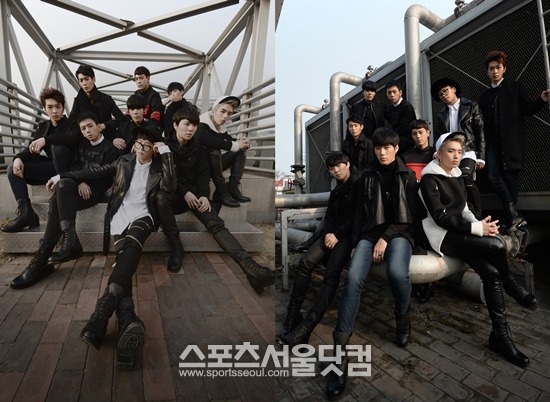 그룹 알파벳은 B부터 J까지 9개의 알파벳에 맞춘 콘셉트를 선보였다. /최진석 기자