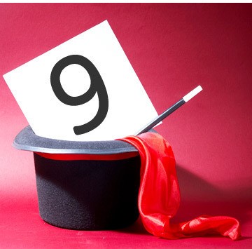 신기한 숫자 9가 소개되면서 누리꾼들이 관심을 갖고 있다./네이버캐스트 캡처