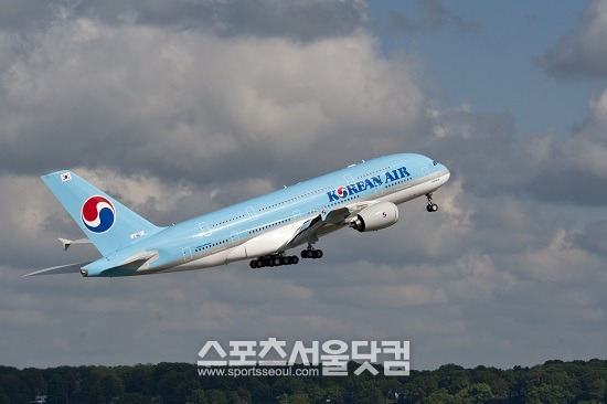 대한항공은 5월 25일부터 하루 두 두차례 운항하는 인천-뉴욕 노선에 모두 A380으로 운항한다고 13일 밝혔다. /사진=대한항공 제공