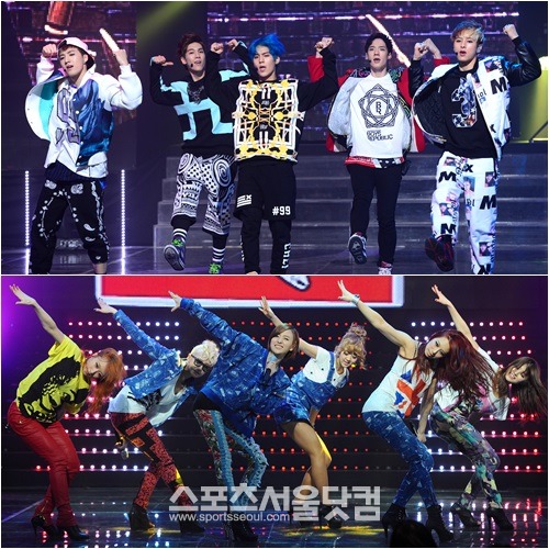 소년공화국(위)과 EXID가 화이트데이를 기념해 팬들을 위한 이벤트를 준비했다. /문병희 남윤호 기자