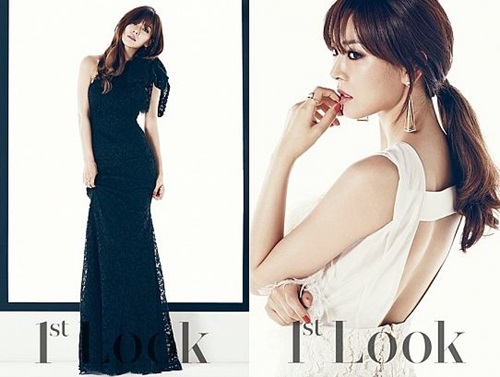 김소연 드레스 화보가 주목받고 있다. / 퍼스트룩 제공
