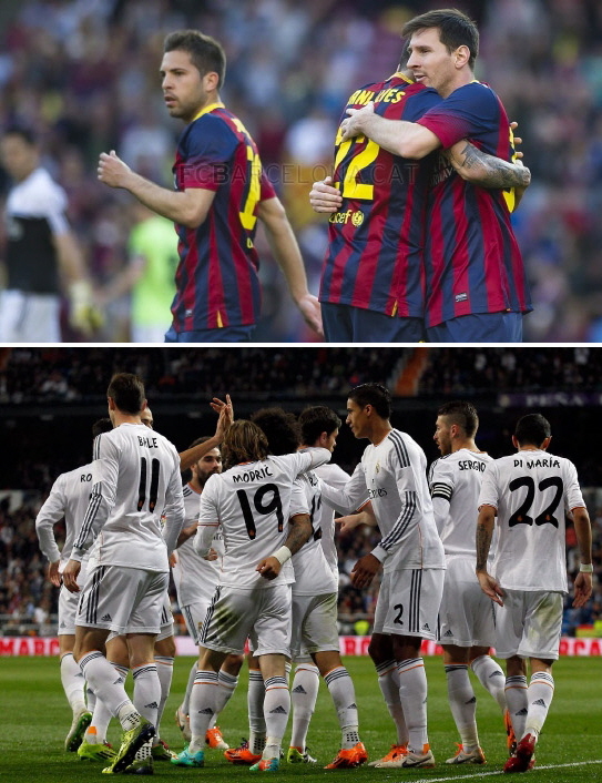 24일 새벽 226번째(친선전 제외)의 맞대결을 펼치는 두 팀의 경기에서 승리의 여신은 어느 편을 향해 미소를 지을까? / 레알 마드리드, FC 바르셀로나 홈페이지 캡처