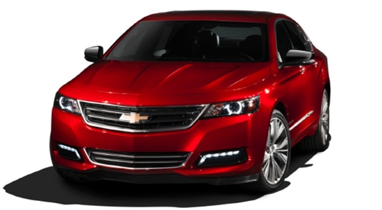 한국지엠은 쉐보레의 준대형 세단 임팔라의 국내 출시를 고려하고 있다./쉐보레