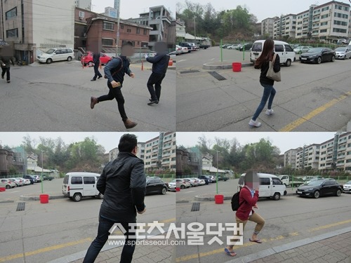 입실 마감 시간이 임박하자 고사장으로 뛰어가는 응시자들도 다수 눈에 띄었다.