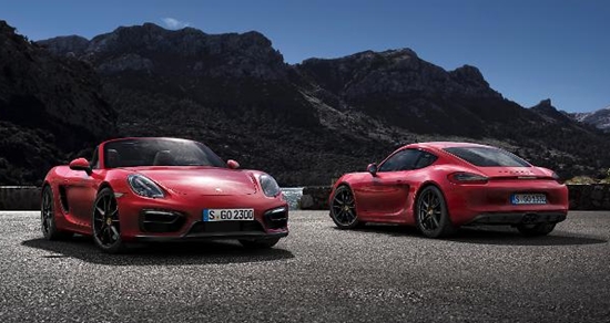 2014 베이징모터쇼에 포르쉐 박스터 GTS와 카이맨 GTS가 월드프리미어로 공개된다./포르쉐 제공