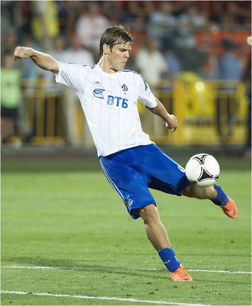알렉산드르 코코린은 한국의 2014 브라질월드컵 첫 상대 러시아에서 가장 경계해야 할 선수다. / 디나모 모스크바 홈페이지 캡처