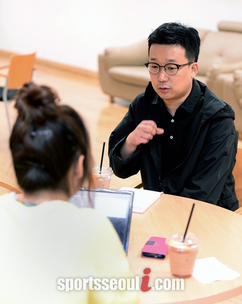 조승욱 PD가 JTBC의 지속적인 투자를 좋은 콘텐츠 양산의 비결로 꼽고 있다./김슬기 인턴기자