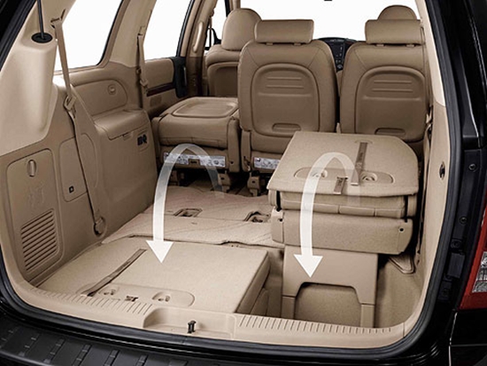 기아자동차 카니발 리무진은 2열 시트가 각각 독립적으로 제작됐다./기아차 제공