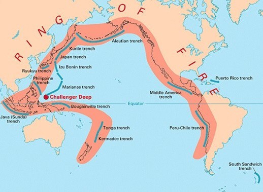 일본 수도 도쿄에서 3·11동일본대지진 이후 3년 만에 규모 6.0의 강진이 발생한 가운데 태국과 대만에서도 강진이 잇따라 불안감이 고조되고 있다. / USGS 캡처