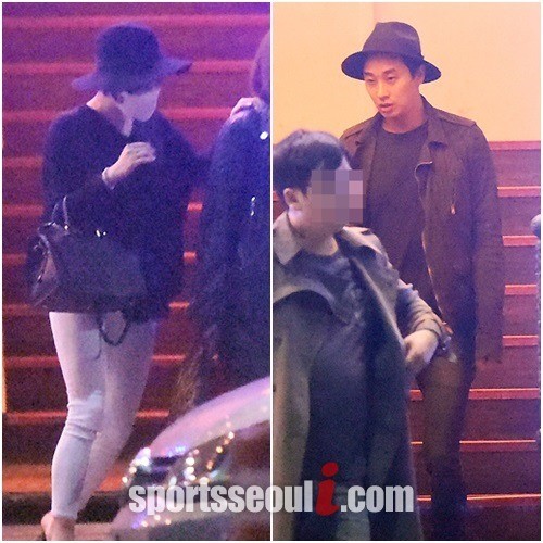 가인과 주지훈이 열애가 더팩트에 의해 밝혀졌다./ 더팩트DB