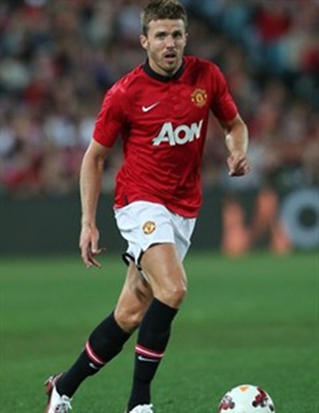 맨체스터 유나이티드 미드필더 마이클 캐릭이 12일 잉글랜드 대표팀 최종 명단 제외를 아쉬워하면서도 팀의 선전을 바랐다. / 맨체스터 유나이티드 공식 홈페이지 캡처