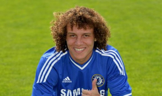 바르셀로나 이적이 결정된 브라질 출신의 수비수 다비드 루이스 / 첼시 홈페이지 캡처