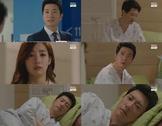 교통사고 후 김석주(김명민 분)는 달라진 면모로 처음 보는 사람들에게도 살가운 미소를 보였다./MBC 개과천선방송 캡처