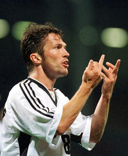 로타어 마테우스는 독일을 1990 이탈리아월드컵 우승으로 이끌며 세계 최고 미드필더로 우뚝 섰다. / 마테우스 홈페이지