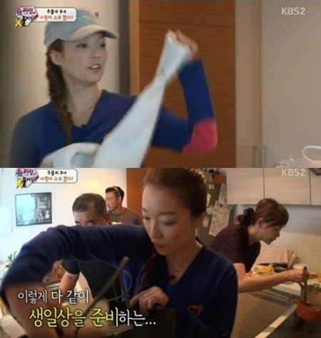 추성훈 여동생 추정화가 공개됐다. / KBS2 슈퍼맨이 돌아왔다