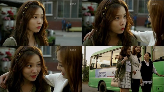 윤소희가 빅맨에서 철부지 소혜라 역으로 이다희와 자매 연기를 펼치고 있다. / 빅맨 방송 캡처