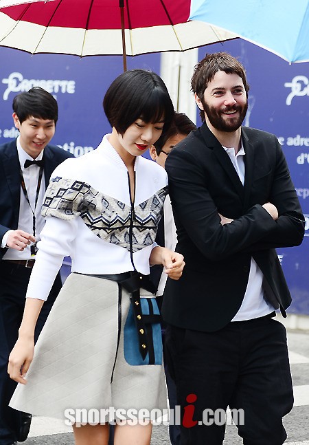 배두나와 짐 스터게스가 열애 사실을 인정했다./ 이새롬 기자