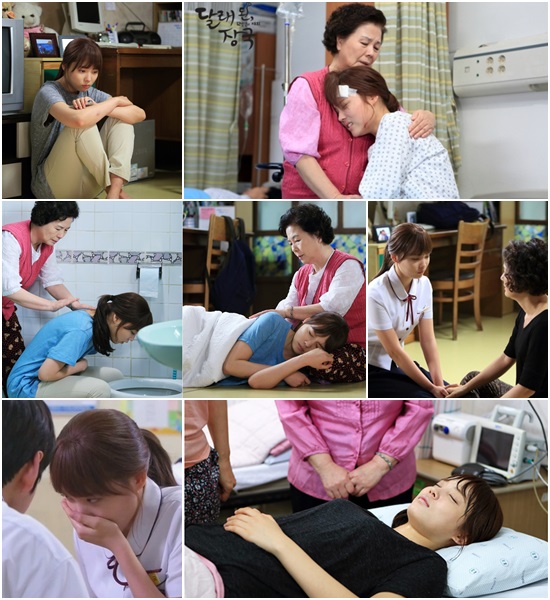 윤소희가 달래 된, 장국에서 아버지의 죽음, 임신과 유산까지 겪는 여고생으로 분해 연기적으로 배울 수 있던 부분을 말하고 있다. / JTBC 제공