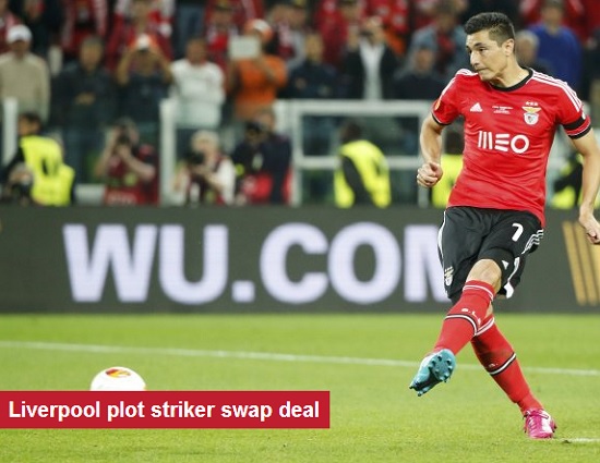 22일 잉글랜드 축구전문매체 풋볼다이렉트뉴스는 리버풀이 이아고 아스파스와 오스카르 카르도소를 맞바꾸는 스왑딜을 추진하고 있다고 보도했다. / 풋볼다이렉트뉴스 홈페이지 캡처