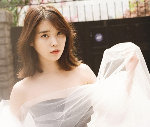 아이유가 지난 16일 리메이크 앨범 꽃갈피를 발매하고 활발하게 활동하고 있다. /로엔크이 제공