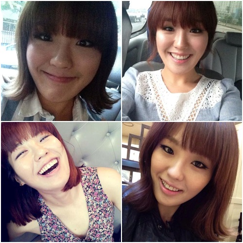 궈미진이 블로그에 다이어트 후 모습을 올려 눈길을 끌었다./권미진 페이스북