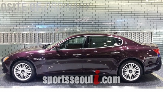 마세라티가 콰트로포르테 디젤을 아시아 최초로 2014 부산 모터쇼에서 공개했다.