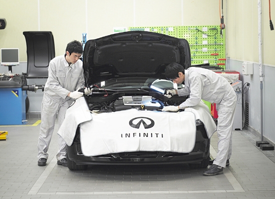 장거리 자동차 여행 전 점검은 필수다./인피니티 제공