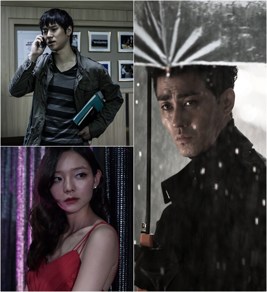 내면에 여성성을 가진 지욱(차승원 분)은 누구보다 남성스러운 강력계 형사로 살아가며 그의 후배 진우(고경표 분)는 그를 존경한다. 묘령의 여인 장미(이솜 분) 또한 지욱을 흠모한다./롯데엔터테인먼트 제공