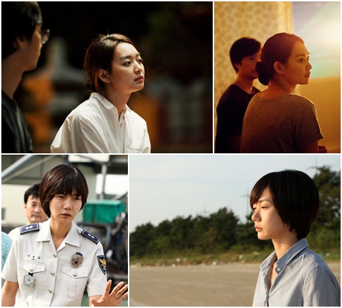 경주로 이미지 변신을 노리는 신민아(위)와 배우로 확실히 자리를 잡은 배두나./영화 스틸