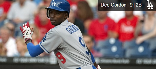 디 고든이 메이저리그 17개 구단을 압도하는 신들린 도루 행진을 벌이고 있다. / MLB.com 캡처