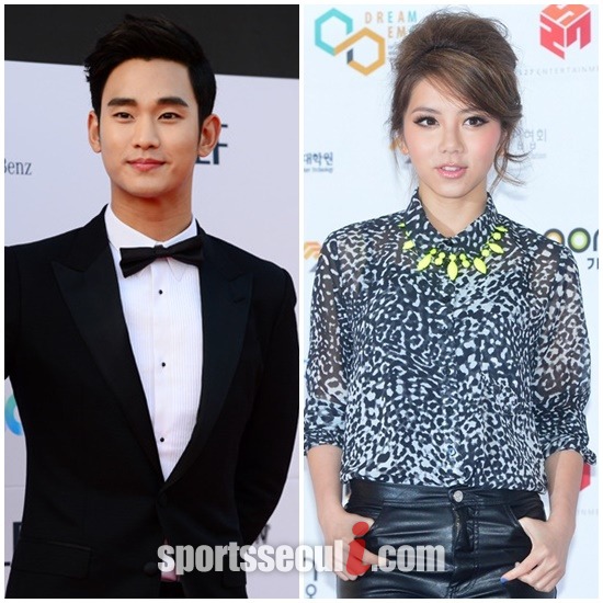 배우 김수현과 홍콩 가수 겸 배우 등자기를 두고 중국의 한 팬이 웨이보에 열애설을 제기해 눈길을 끌고 있다. /더팩트DB