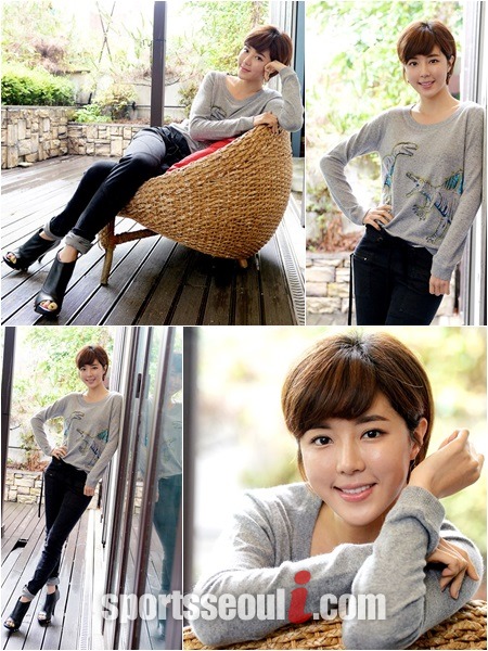 박한별은 30살이 넘어 살이 찔까봐 걱정이라고 얘기했지만 그에게서 군살은 찾아볼 수 없었다. / 이새롬 기자