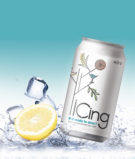 최근 술에 자몽 맛을 첨가한 제품이 인기를 끌고 있다. 사진은 국순당 아이싱. /국순당 제공