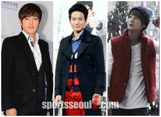 가수 강타 이지훈 신혜성이 그룹 에스 재결합설에 휘말렸다. /더팩트DB, 라이브웍스 제공