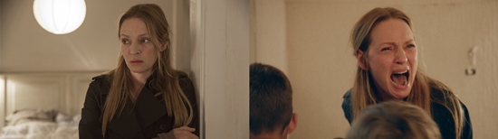 출산 후 바로 스크린에 복귀 한 우마 서먼은 영화에서 남다른 존재감을 뿜어낸다./무비꼴라쥬 제공