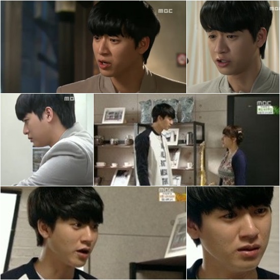 유민규가 MBC 일일드라마 빛나는 로맨스에서 귀여운 카사노바 강기준으로 분해 연기를 펼치고 있다./빛나는 로맨스 방송 캡처