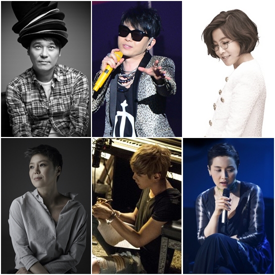 2014년 3월과 4월, 가수 임창정 이승환 이선희 이은미 박효선 이소라 등 듣은 음악으로 귀결되는 실력파 가수들이 대거 컴백했다. /남윤호 기자, NH미디어, 후크엔터테인먼트, 포츈엔터테인먼트, 젤리피쉬엔터테인먼트, 네오비즈