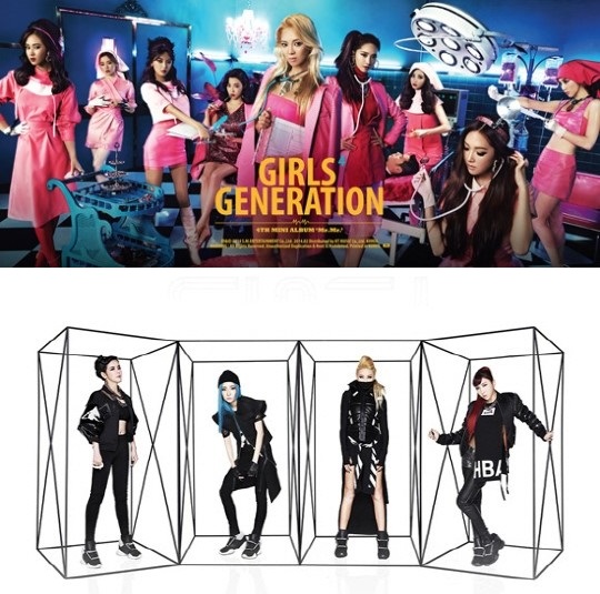 걸그룹 소녀시대와 투애니원이 올해 초 빅매치를 결정 지으며 가요계의 핫 이슈로 떠올랐다. /SM·YG엔터테인먼트