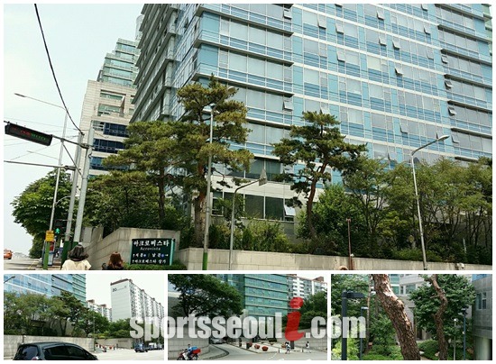 사고 발생 후 삼풍백화점이 있던 자리엔 아크로비스타라는 고층의 주상복합빌딩이 들어섰다./김아름 인턴기자